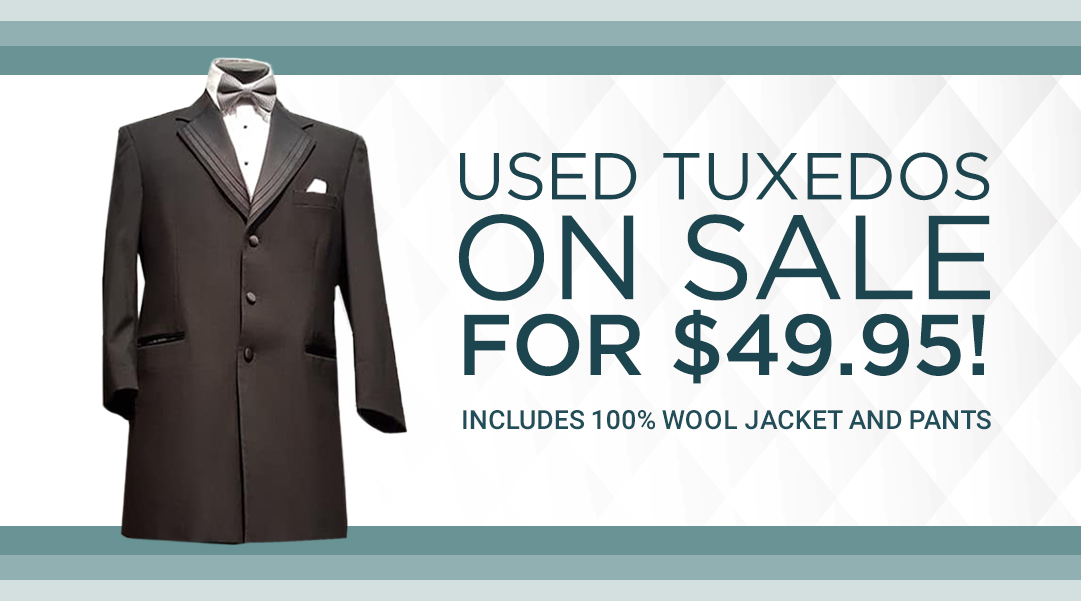 Used Tuxedos in Windsor for ONLY $49.95!